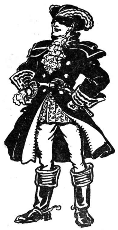 Child dressed as a masked-man;wearing a cloak, hat, and boots.