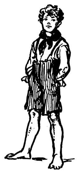 A boy has his hands in his pockets.
