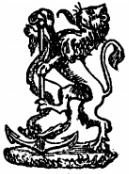 Lion and anchor logo.