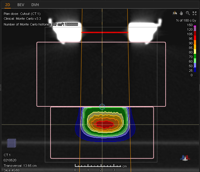 electron block on styrofoam