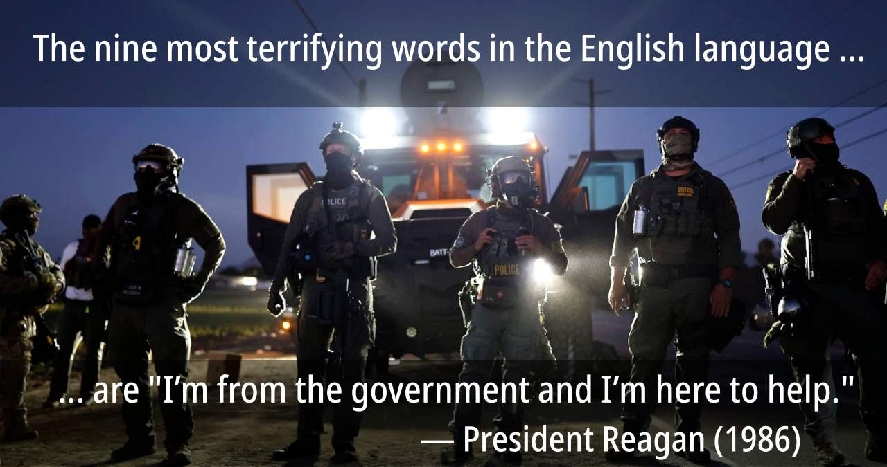 [Tip O'Neill] All politics is local. [Ronald Reagan] All politics is national. [Donald Trump] All politics is global. Most organized crime, too.